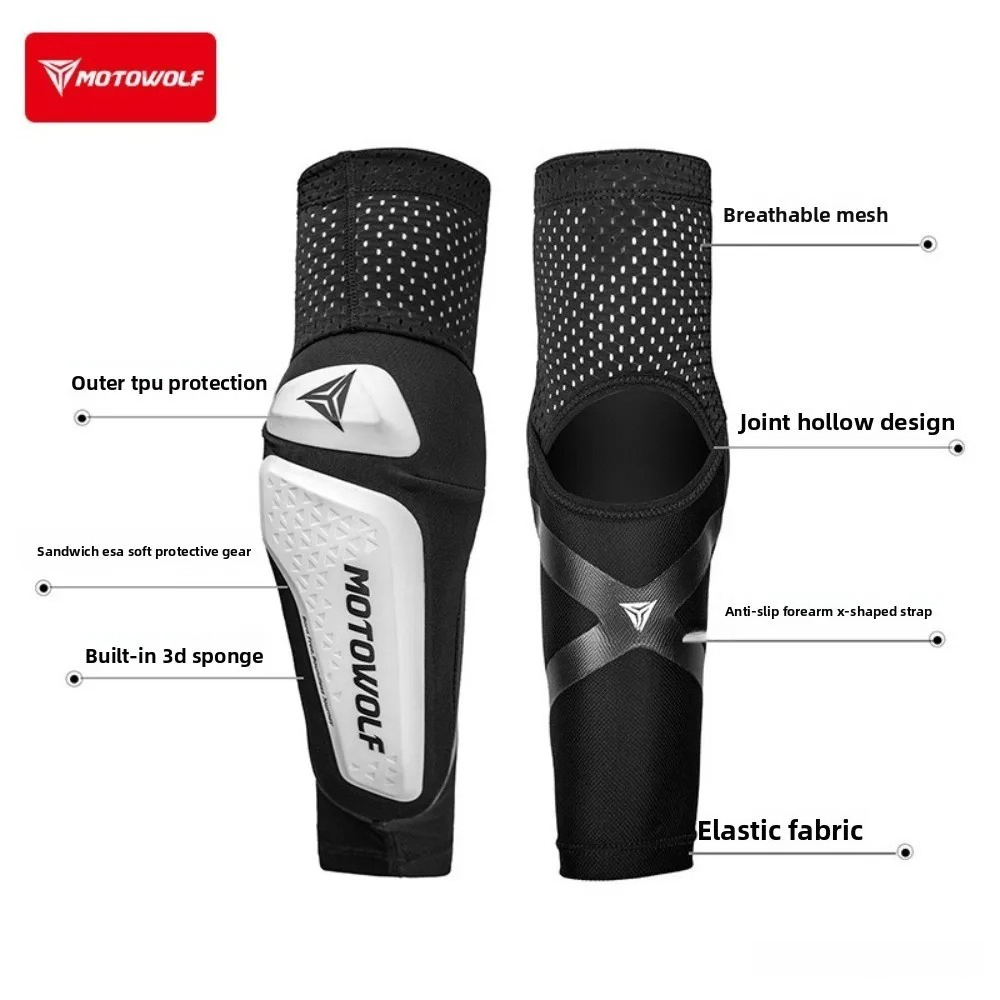 Motorcycle Elbow Protection Pa - огляд і ціна Mountain Biking Elbow Pads