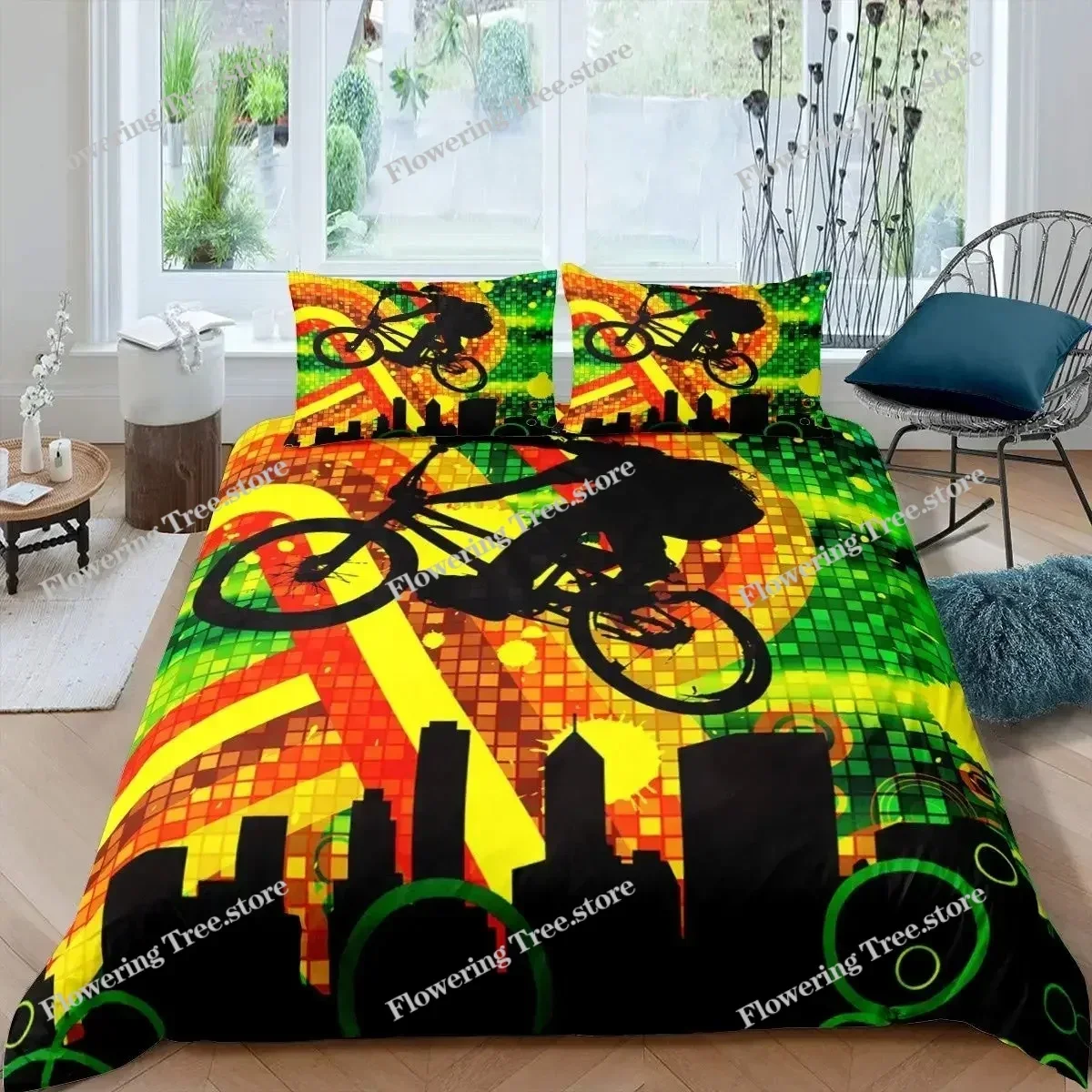 Bicycle Duvet Cover Set Microf - огляд і ціна Mountain Biking Europe
