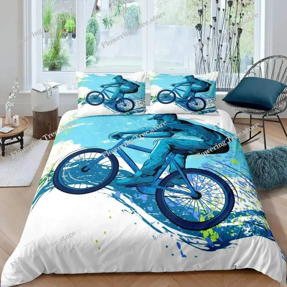 Bicycle Duvet Cover Set Microf - огляд і ціна Mountain Biking Europe
