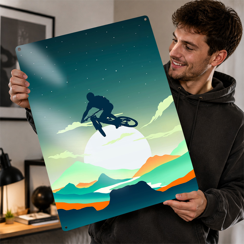 Mountain Bike Textured Poster  - огляд і ціна Mountain Biking Europe