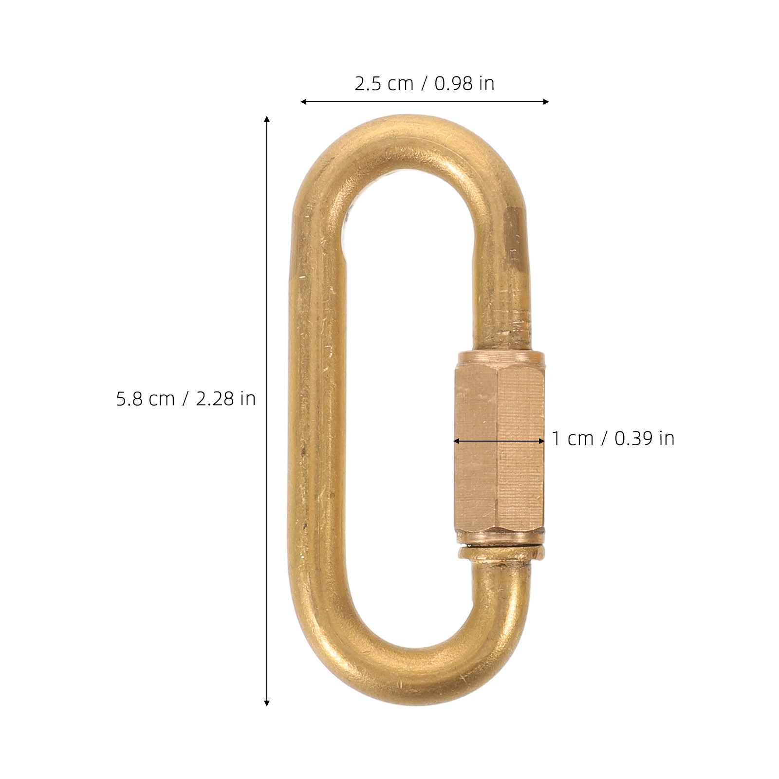 2Pcs Pure Copper Quick Links S - огляд і ціна Chain Quick Link